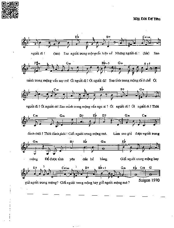 Page 4 of Sheet music PDF Giết người trong mộng - Phạm Duy