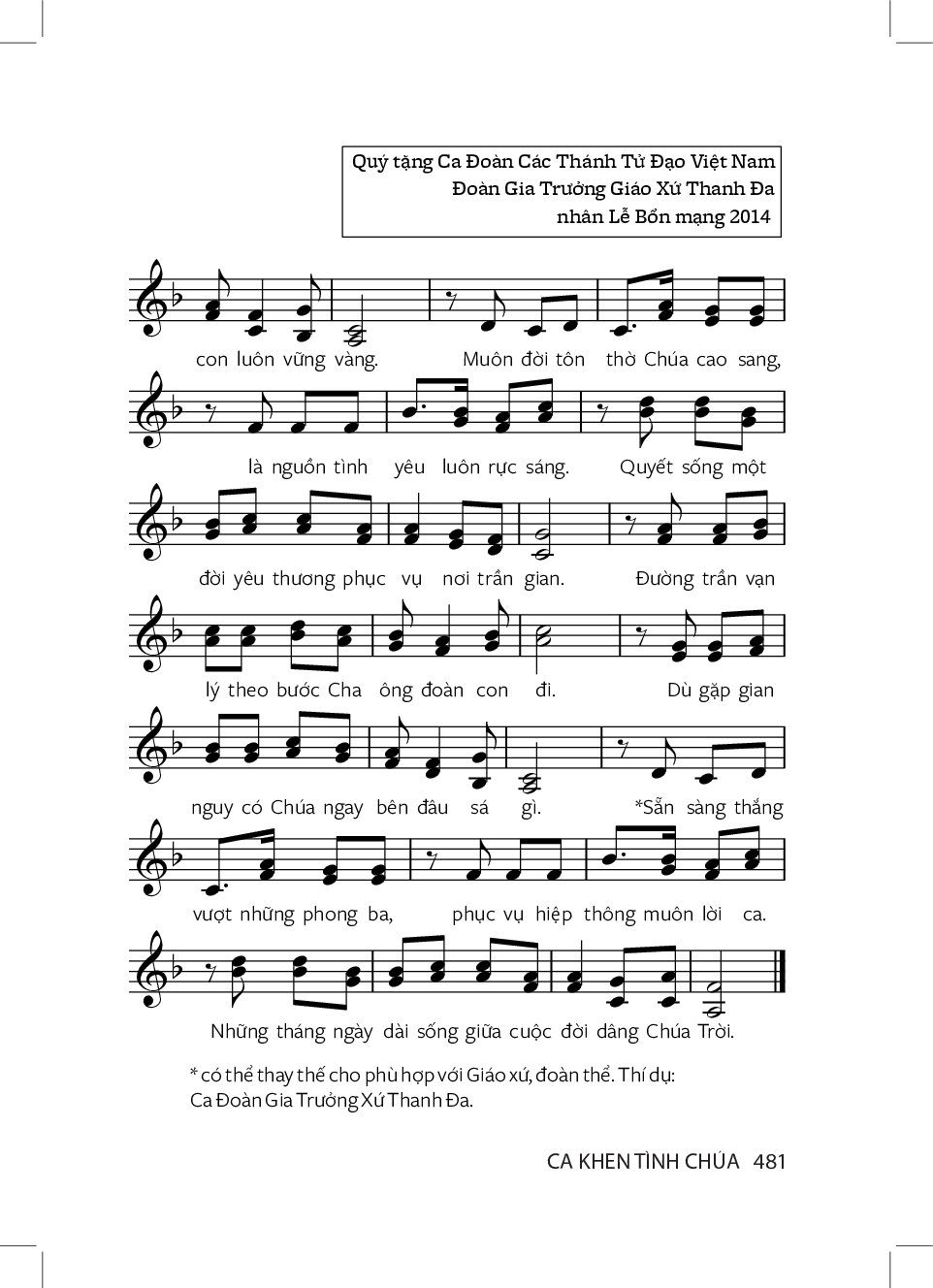 Các Thánh Tử đạo Việt Nam vì đạo Chúa quên thân, Trang 2