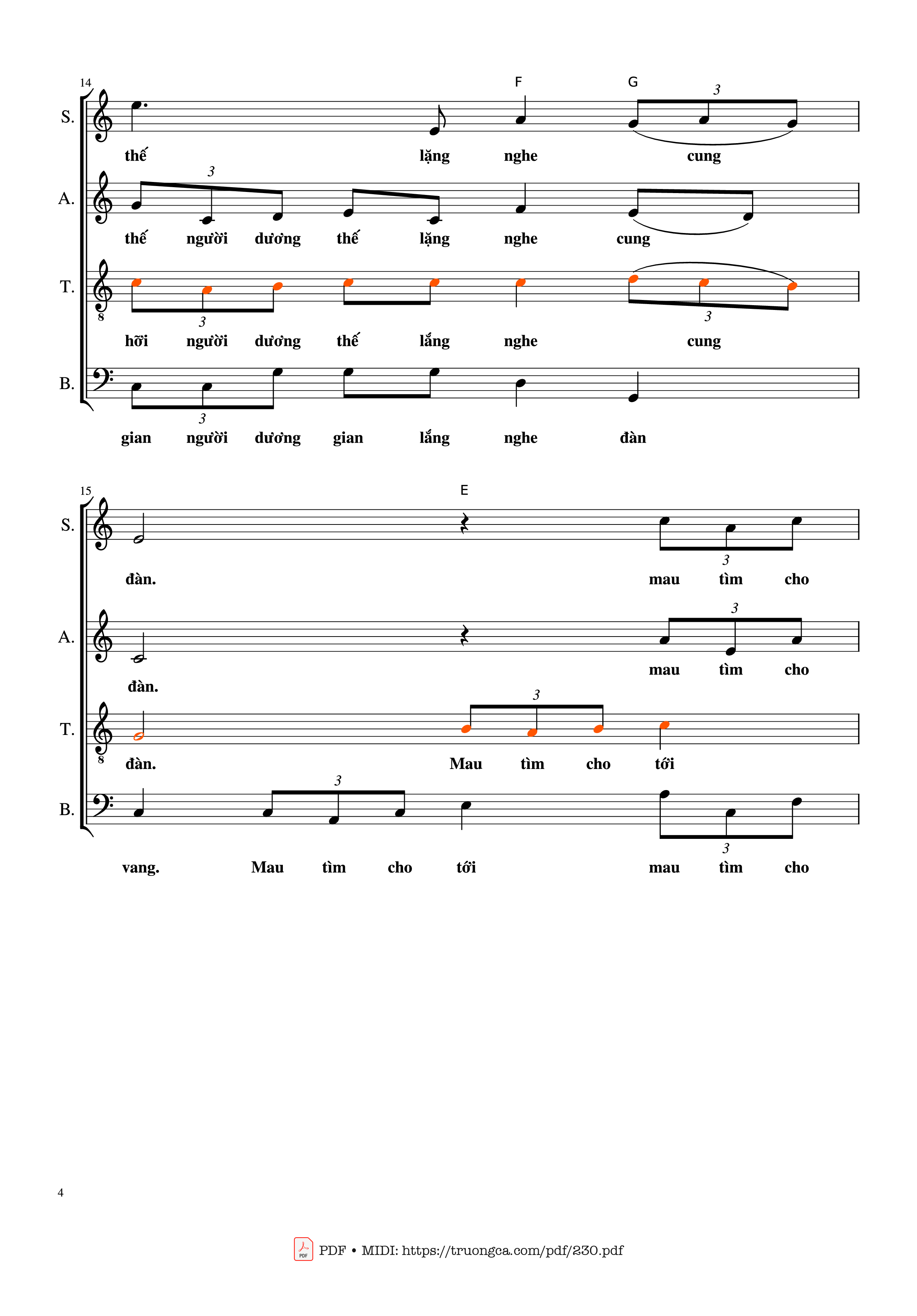 Đây bài ca ngàn trùng Dâng về Thiên Chúa, Trang 4