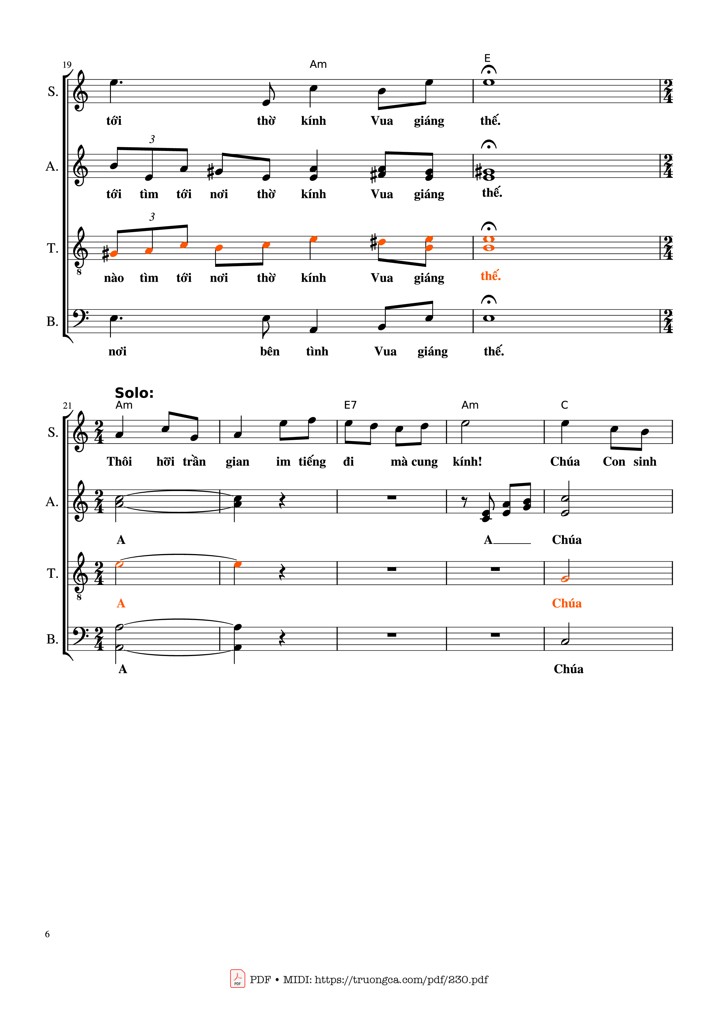 Đây bài ca ngàn trùng Dâng về Thiên Chúa, Trang 6