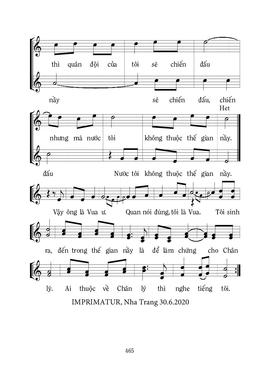 Page 2 of Sheet music PDF Vua Dân Do Thái (Ga. 18) - Mi Trầm