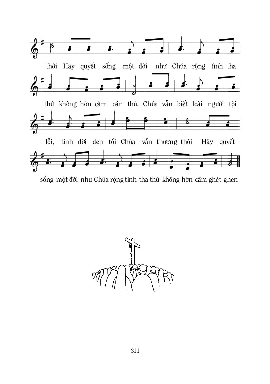 Page 2 of Sheet music PDF Rộng Tình Tha Thứ - Mi Trầm