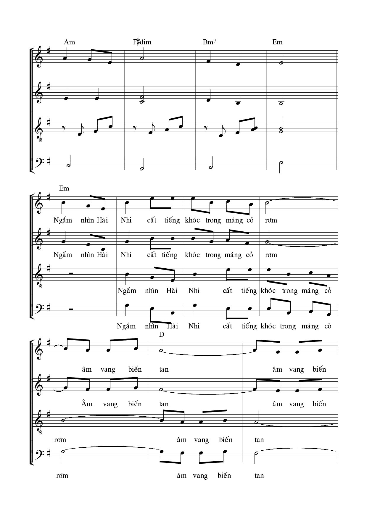 Page 11 of Sheet music PDF Nơi Belem (bè) - Ngọc Linh
