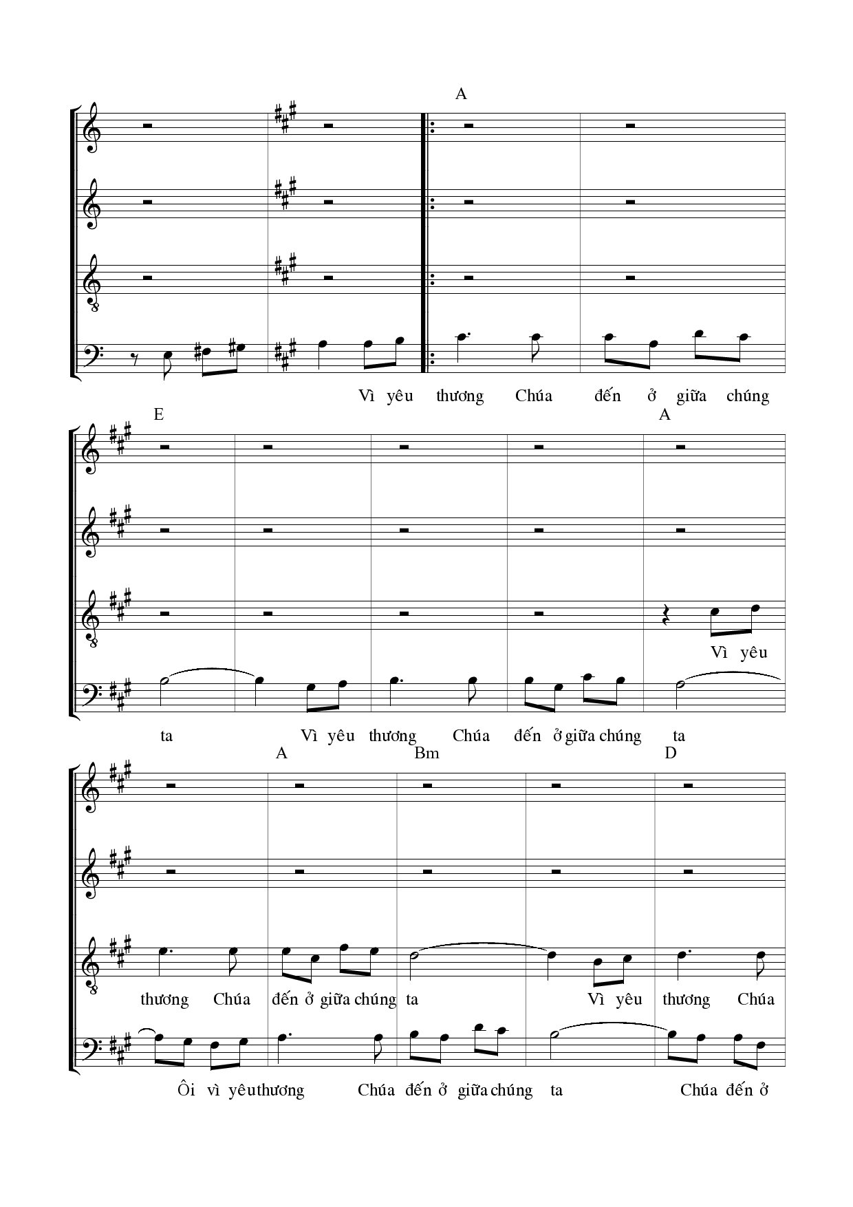 Page 15 of Sheet music PDF Nơi Belem (bè) - Ngọc Linh