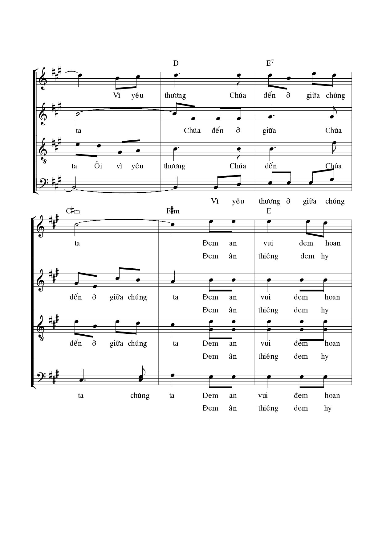 Page 17 of Sheet music PDF Nơi Belem (bè) - Ngọc Linh