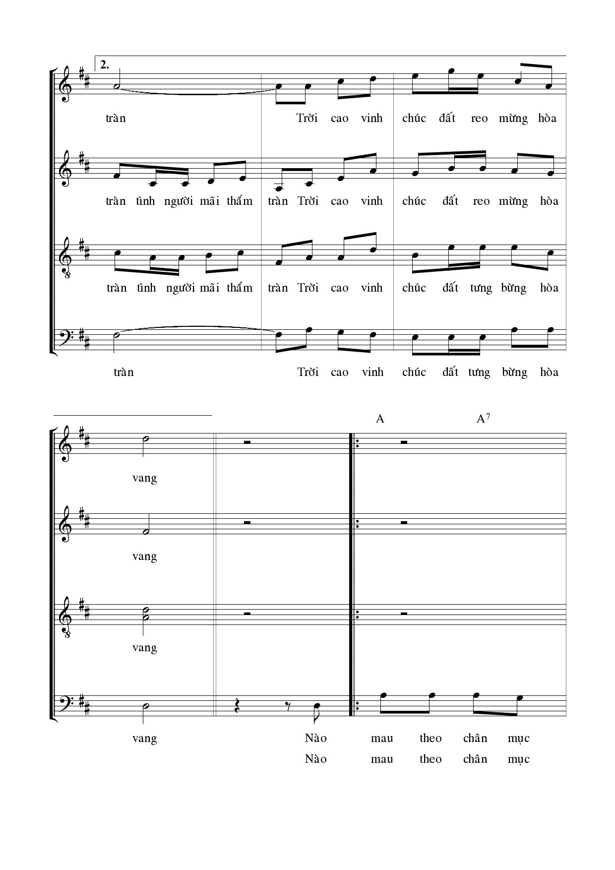 Page 7 of Sheet music PDF Nơi Belem (bè) - Ngọc Linh