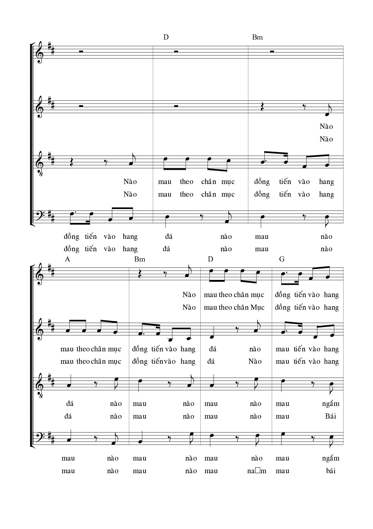 Page 8 of Sheet music PDF Nơi Belem (bè) - Ngọc Linh