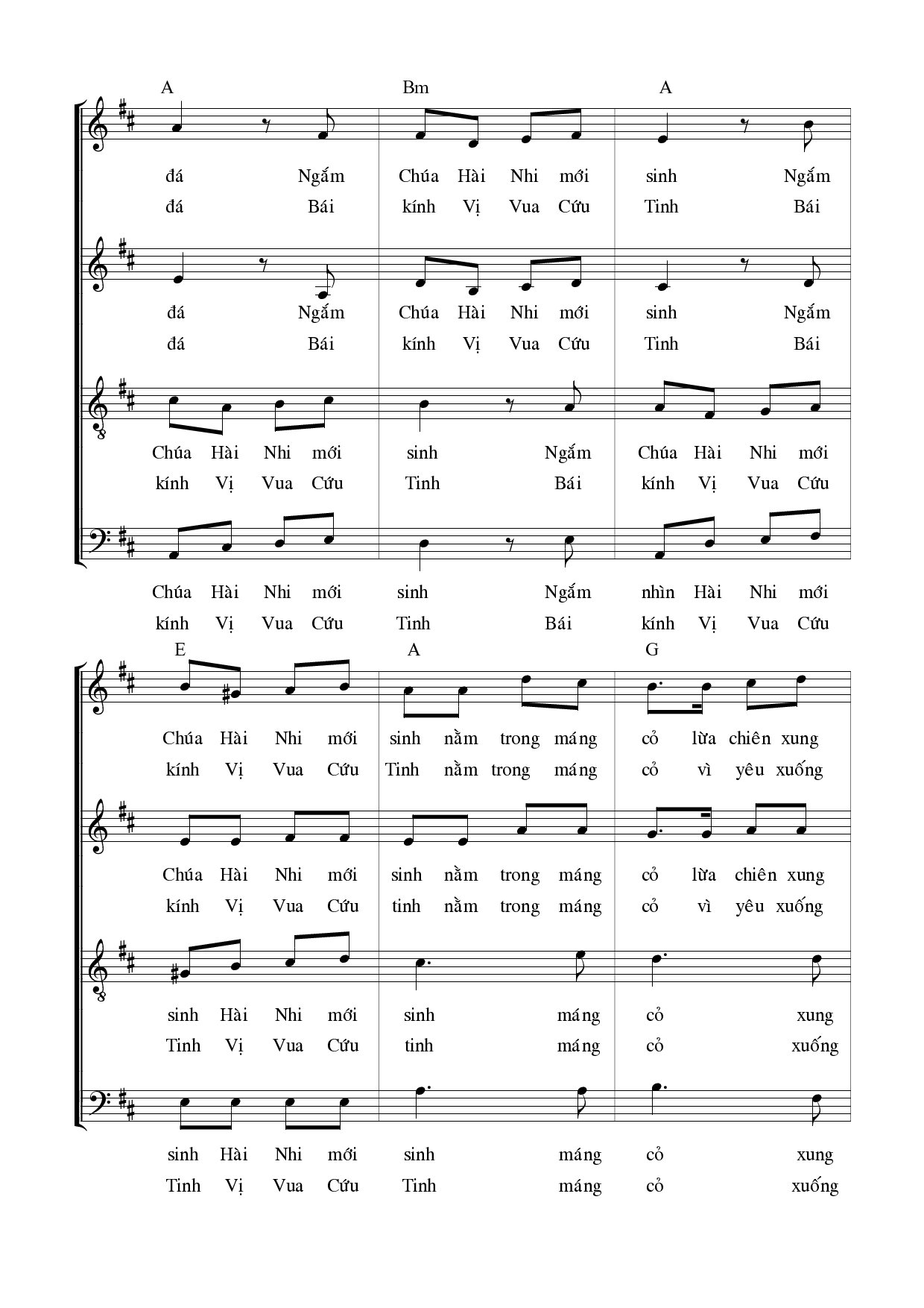 Page 9 of Sheet music PDF Nơi Belem (bè) - Ngọc Linh