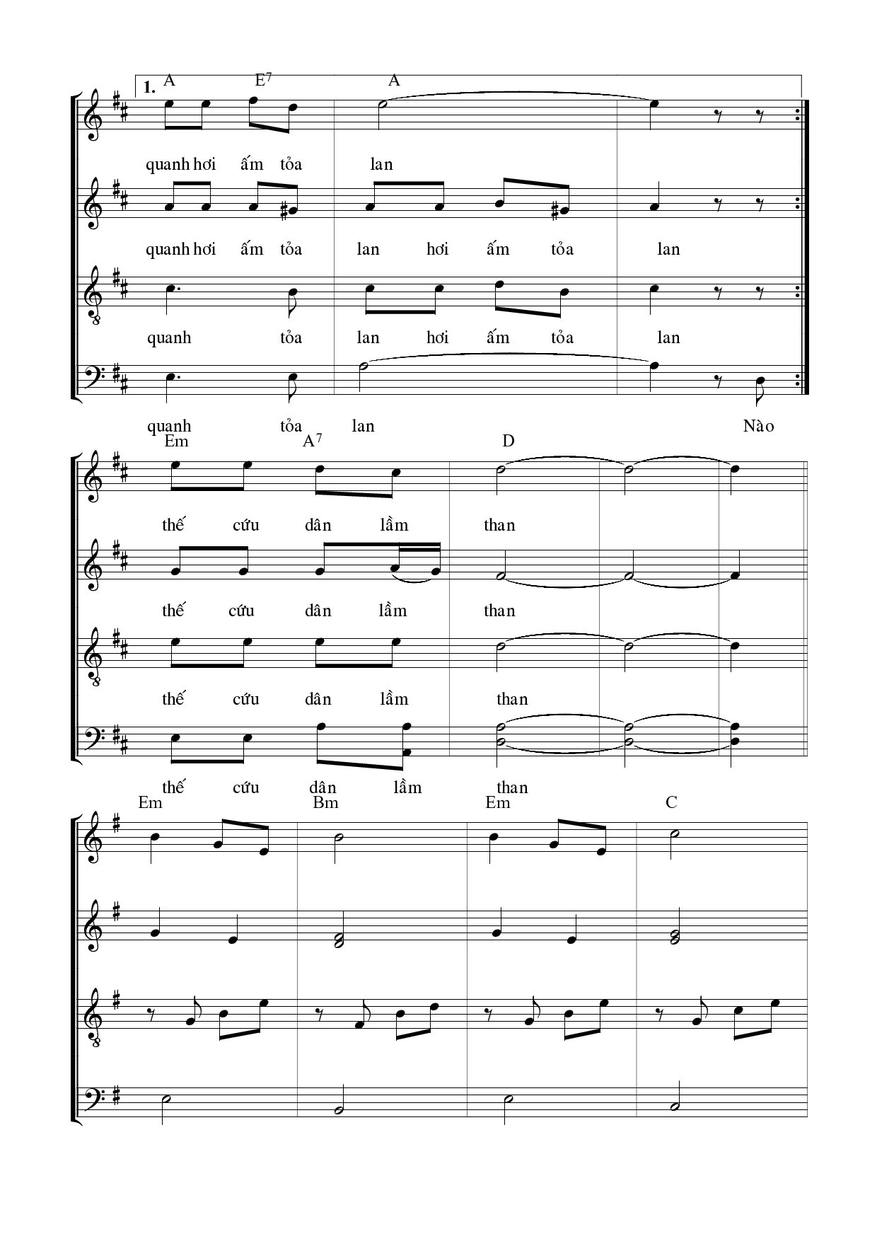 Page 10 of Sheet music PDF Nơi Belem (bè) - Ngọc Linh