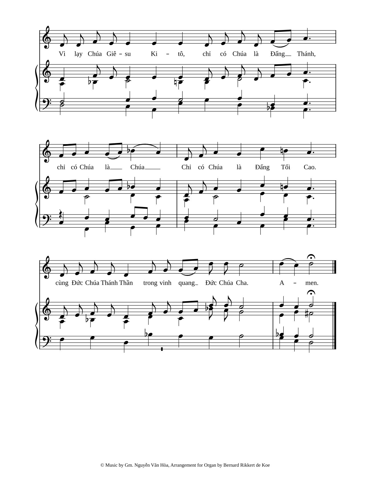 Page 5 of Sheet music PDF Bộ Lễ Séraphim - Nguyễn Văn Hòa