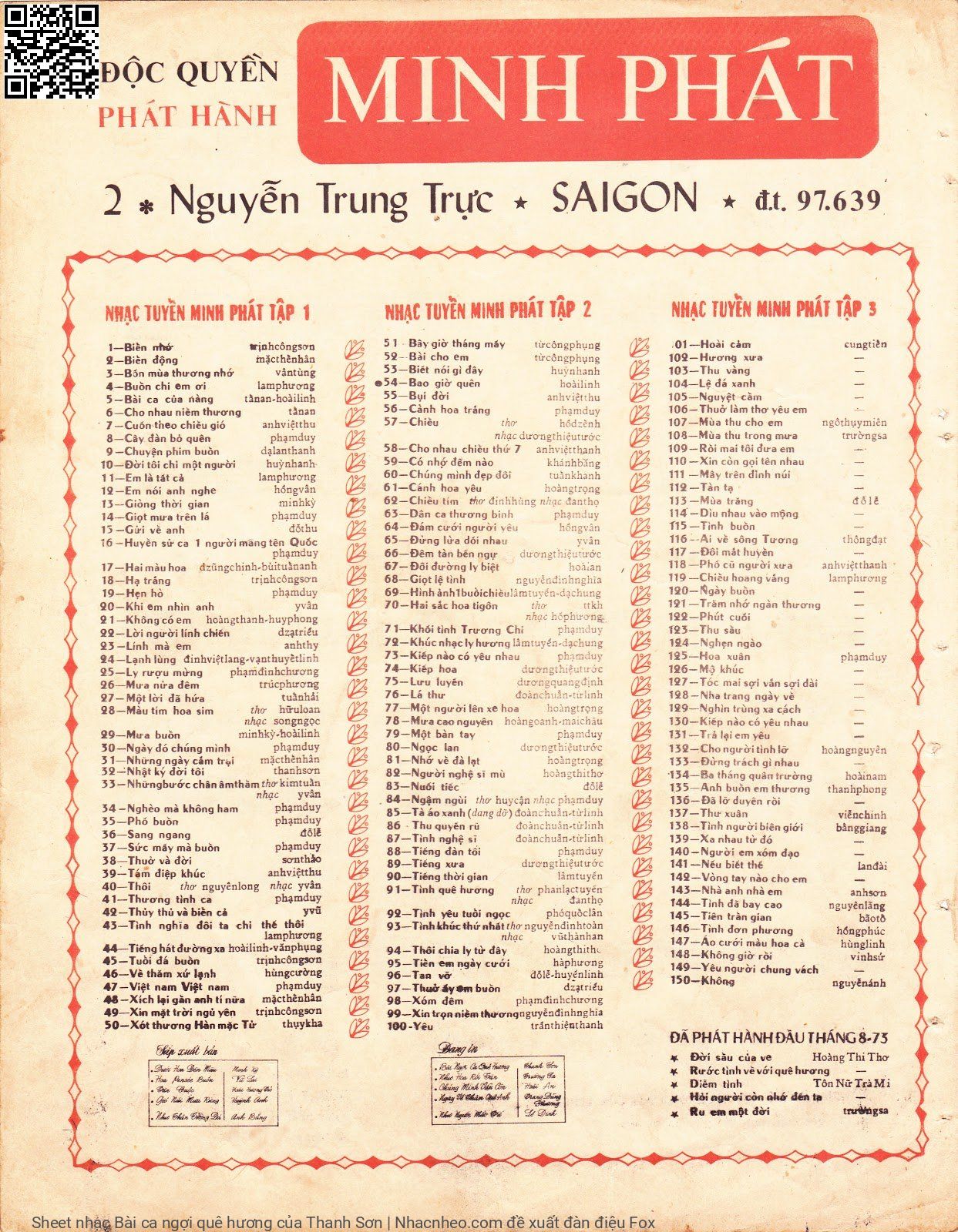 Page 4 of Sheet music PDF Bài ca ngợi quê hương - Thanh Sơn