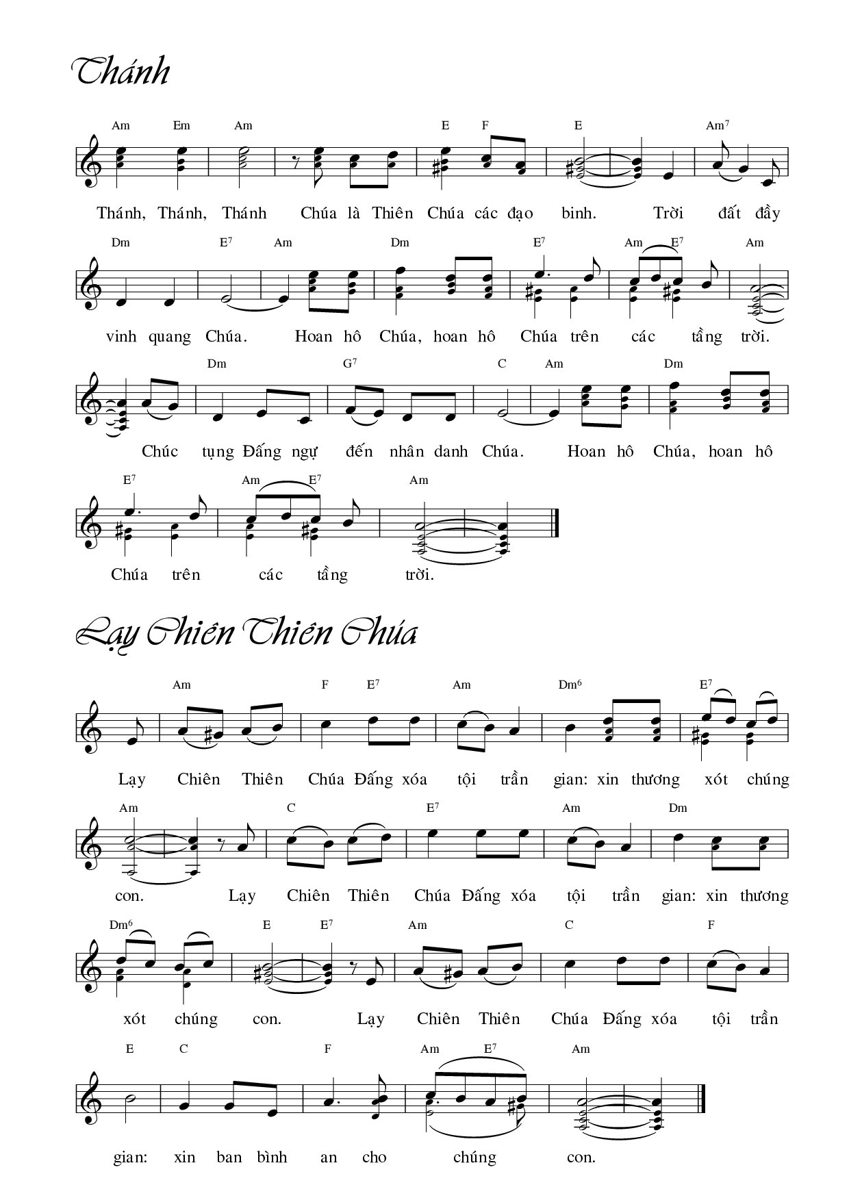 Page 3 of Sheet music PDF Bộ lễ Ca lên đi 3 - Kim Long