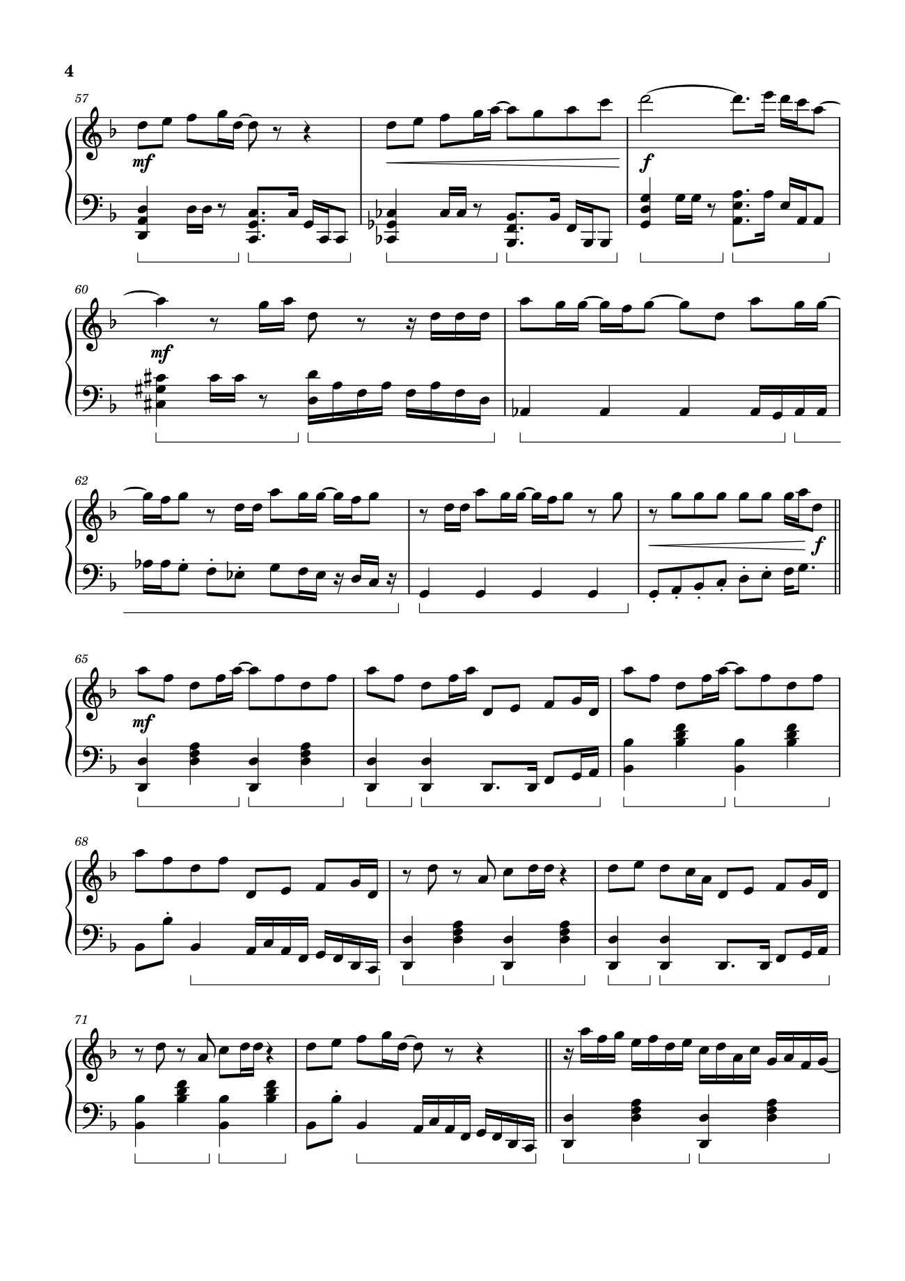 Page 4 of Sheet music PDF Standing Next to You Sheet Piano - Jung Kook (BTS)