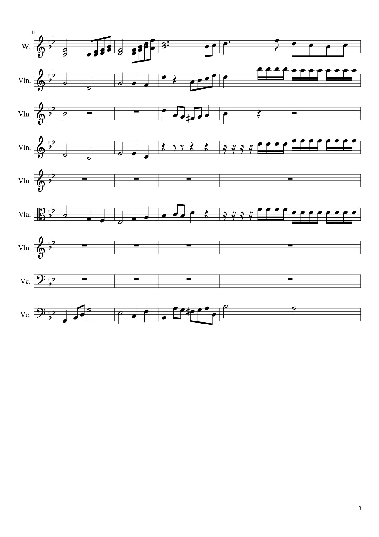 Page 3 of Sheet music PDF Cao Cung lên, Sheet hợp xướng Violin - Hoài Đức