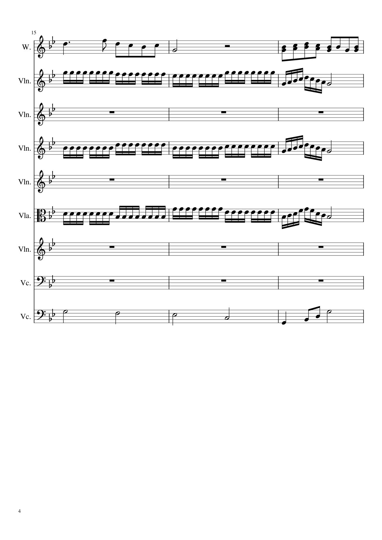 Page 4 of Sheet music PDF Cao Cung lên, Sheet hợp xướng Violin - Hoài Đức
