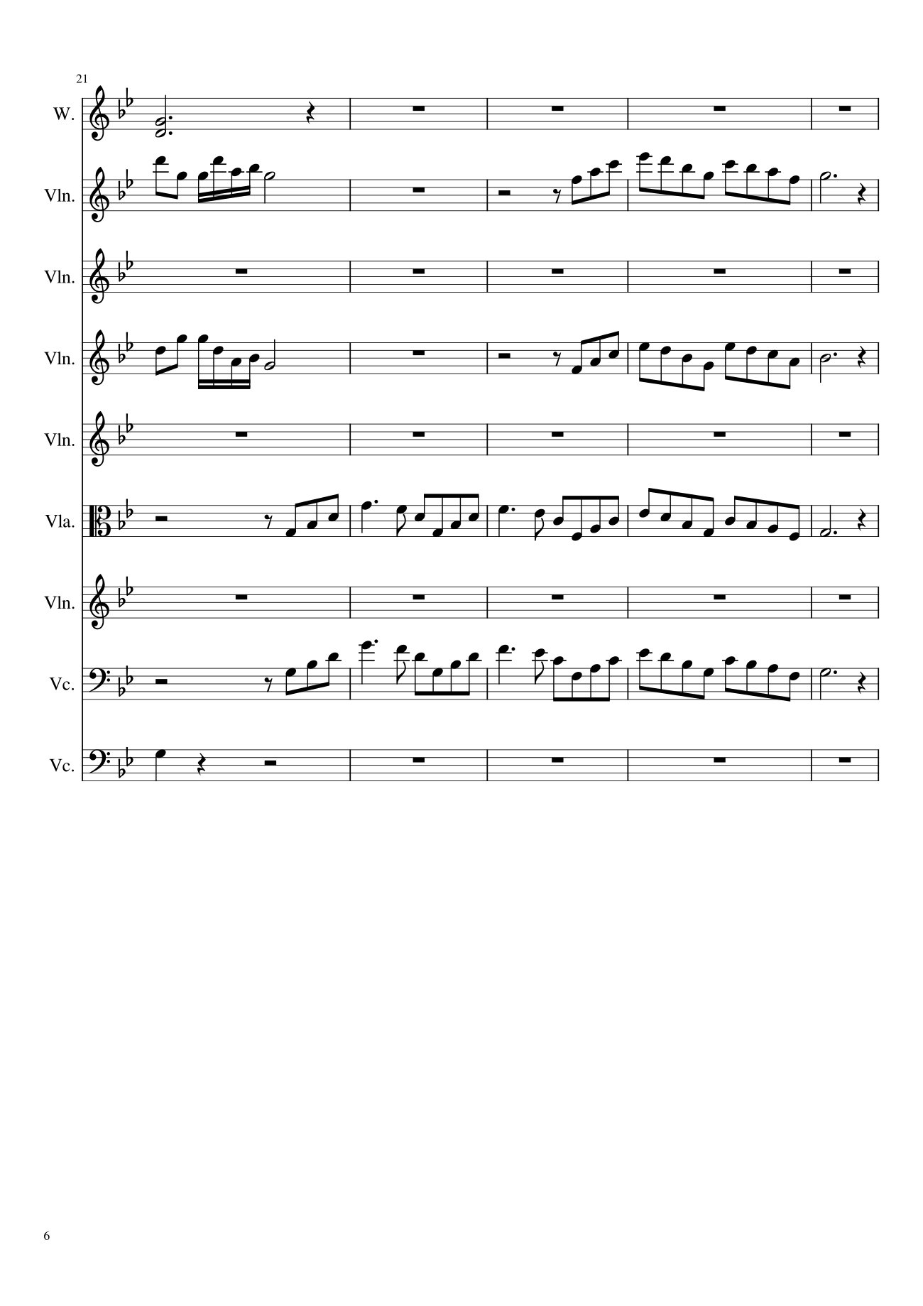 Page 6 of Sheet music PDF Cao Cung lên, Sheet hợp xướng Violin - Hoài Đức