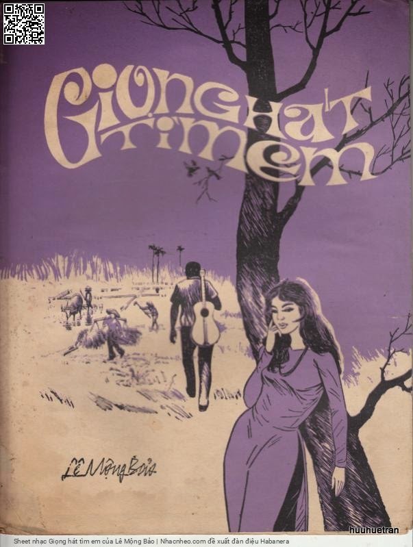 Sheet PDF of Giọng hát tìm em