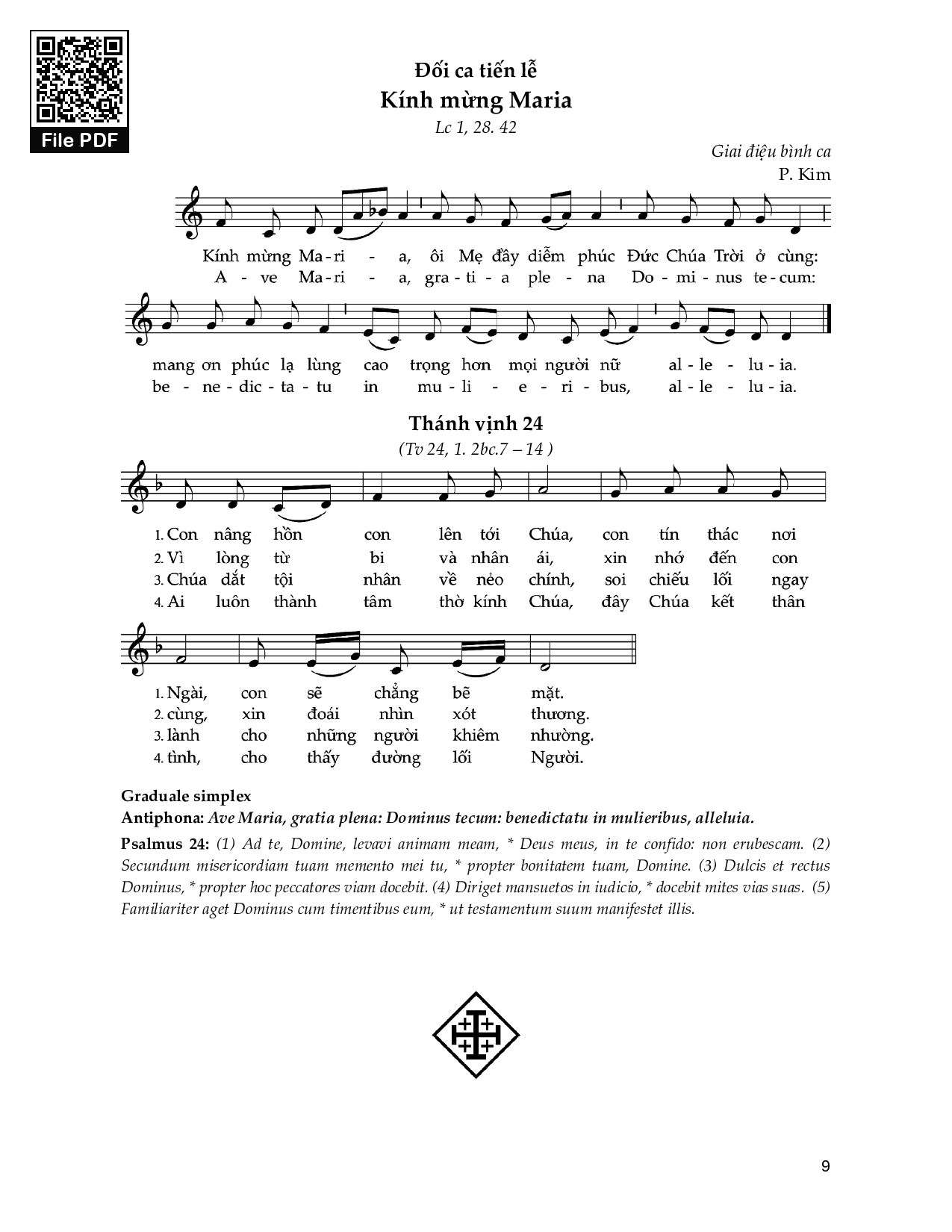 Đối Ca Tiến Lễ II (Mùa Vọng)