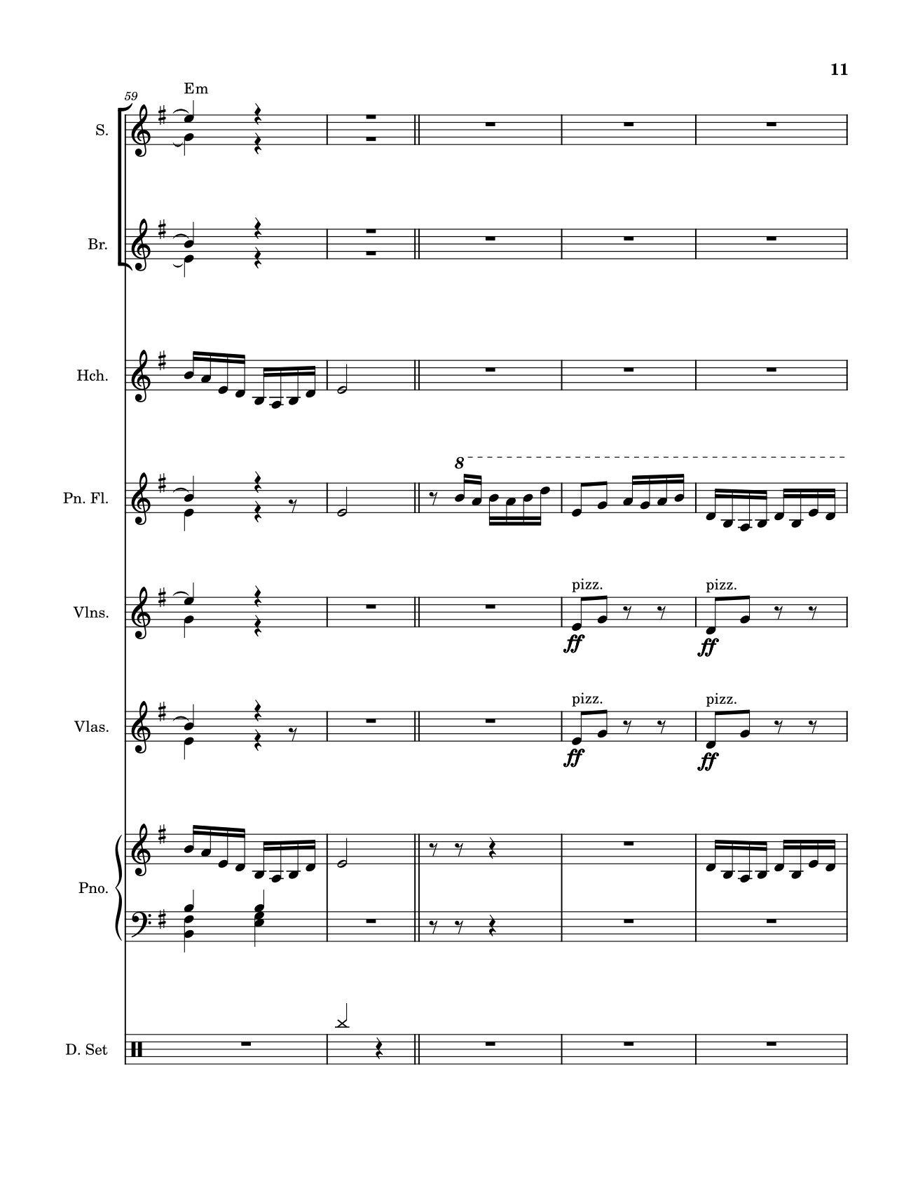 Đêm thâu gió vi vu lùa trong sương gió âm u lùa đêm đông, Trang 14