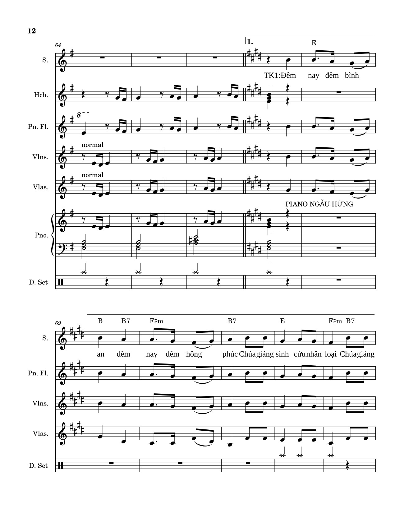 Đêm thâu gió vi vu lùa trong sương gió âm u lùa đêm đông, Trang 15