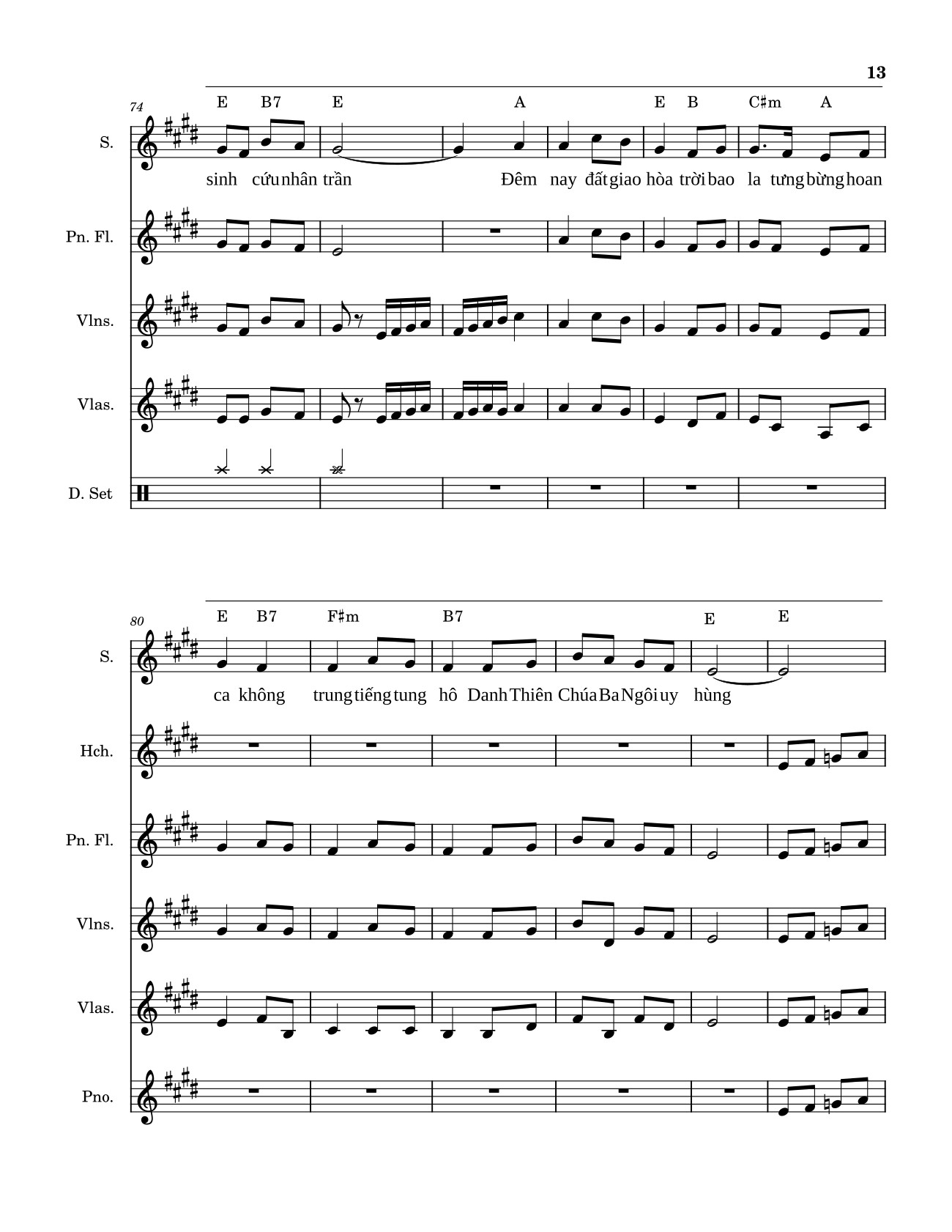 Đêm thâu gió vi vu lùa trong sương gió âm u lùa đêm đông, Trang 16