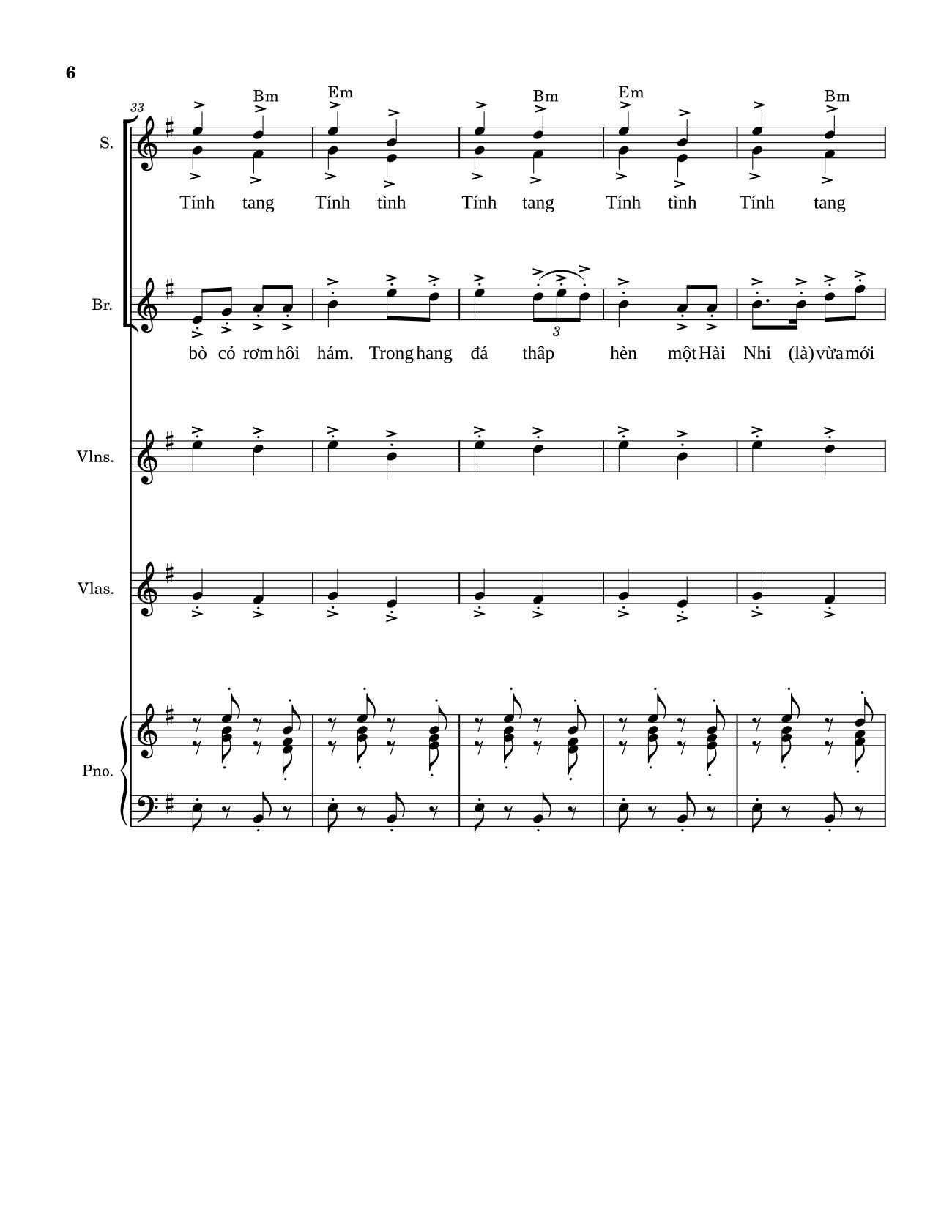 Đêm thâu gió vi vu lùa trong sương gió âm u lùa đêm đông, Trang 9