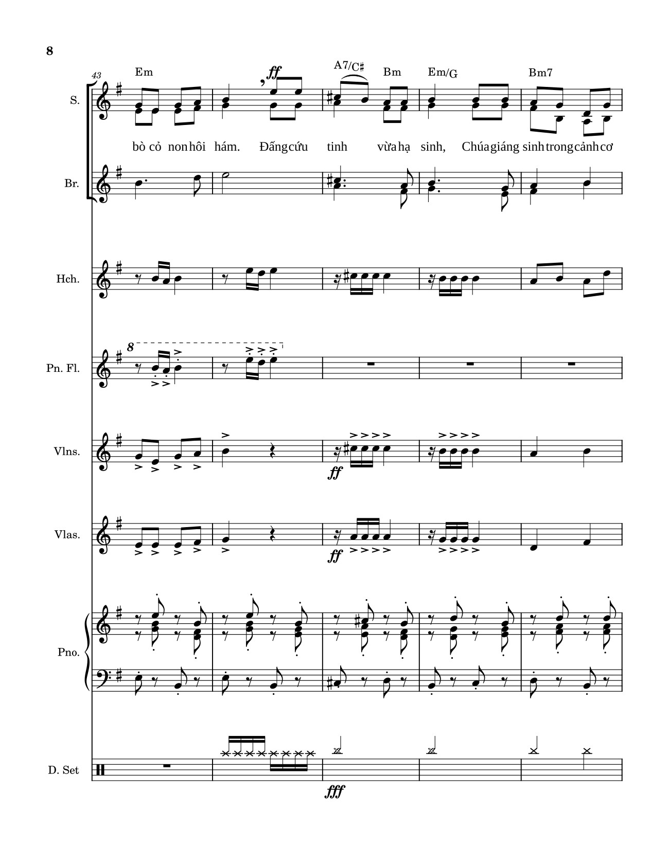 Đêm thâu gió vi vu lùa trong sương gió âm u lùa đêm đông, Trang 11