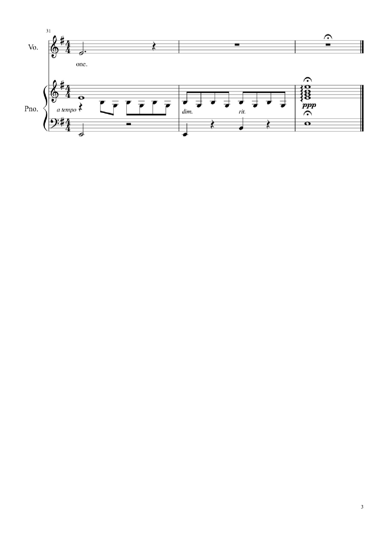 Page 3 of Sheet music PDF Sally