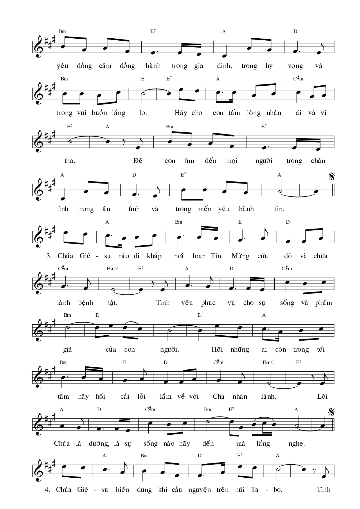 Xin dâng Mẹ muôn lời kinh mân Côi Cùng với Mẹ chiêm ngắm màu nhiệm tình yêu chí ái chí nhân là ánh sáng, Trang 2