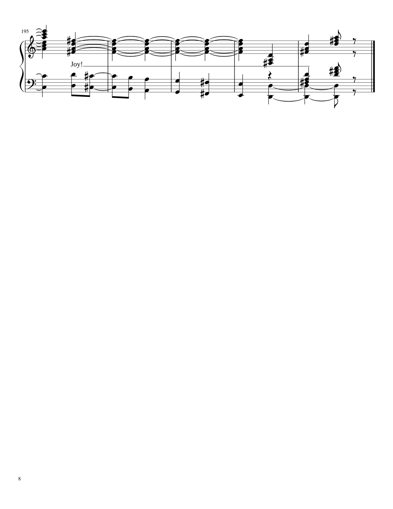 Page 8 of Sheet music PDF Chirstmas Music Mashup Sheet Piano - Bapokin