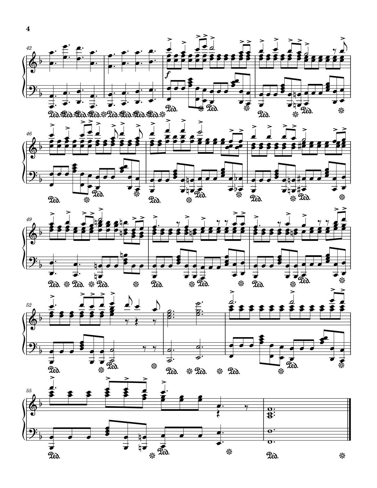 Page 4 of Sheet music PDF I Think They Call This Love Sheet Piano - Composer Elliot James Reay