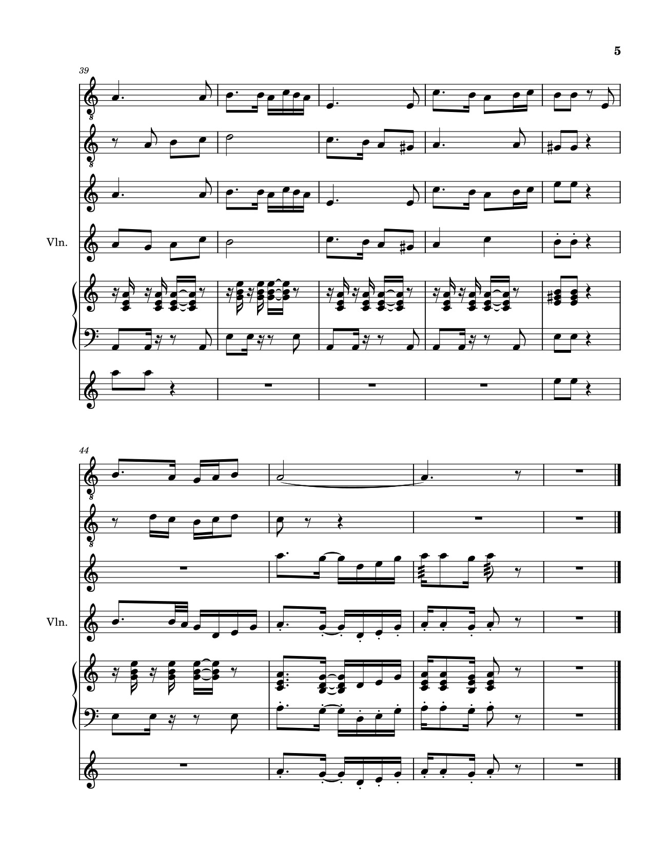 Page 5 of Sheet music PDF Piano Guitar Tab Hiến Lễ Tình Yêu (hợp xướng Guitar, Harp, Violin, Piano, Xylophone) - Lm. Hoài Bắc