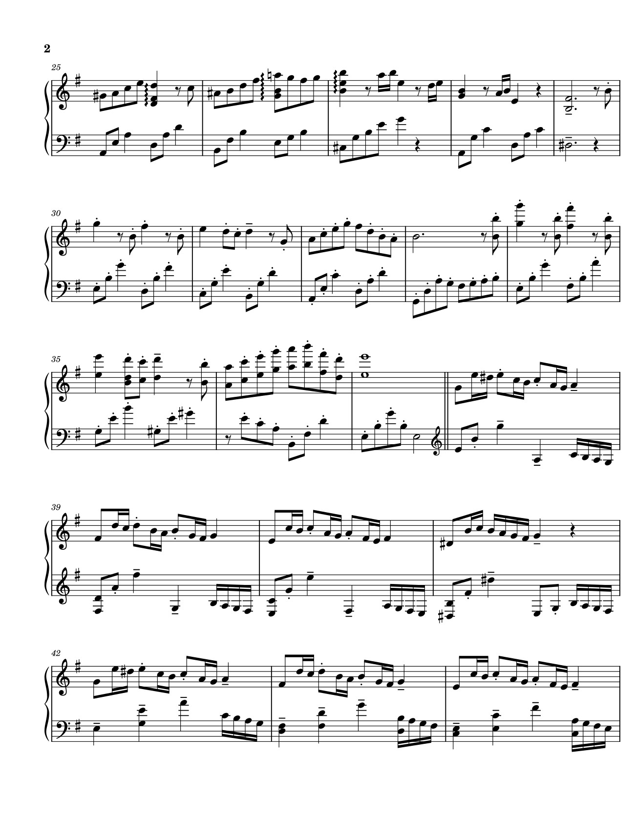 Page 2 of Sheet music PDF A town with an ocean view - Joe Hisaishi Sheet Piano - Joe Hisaishi