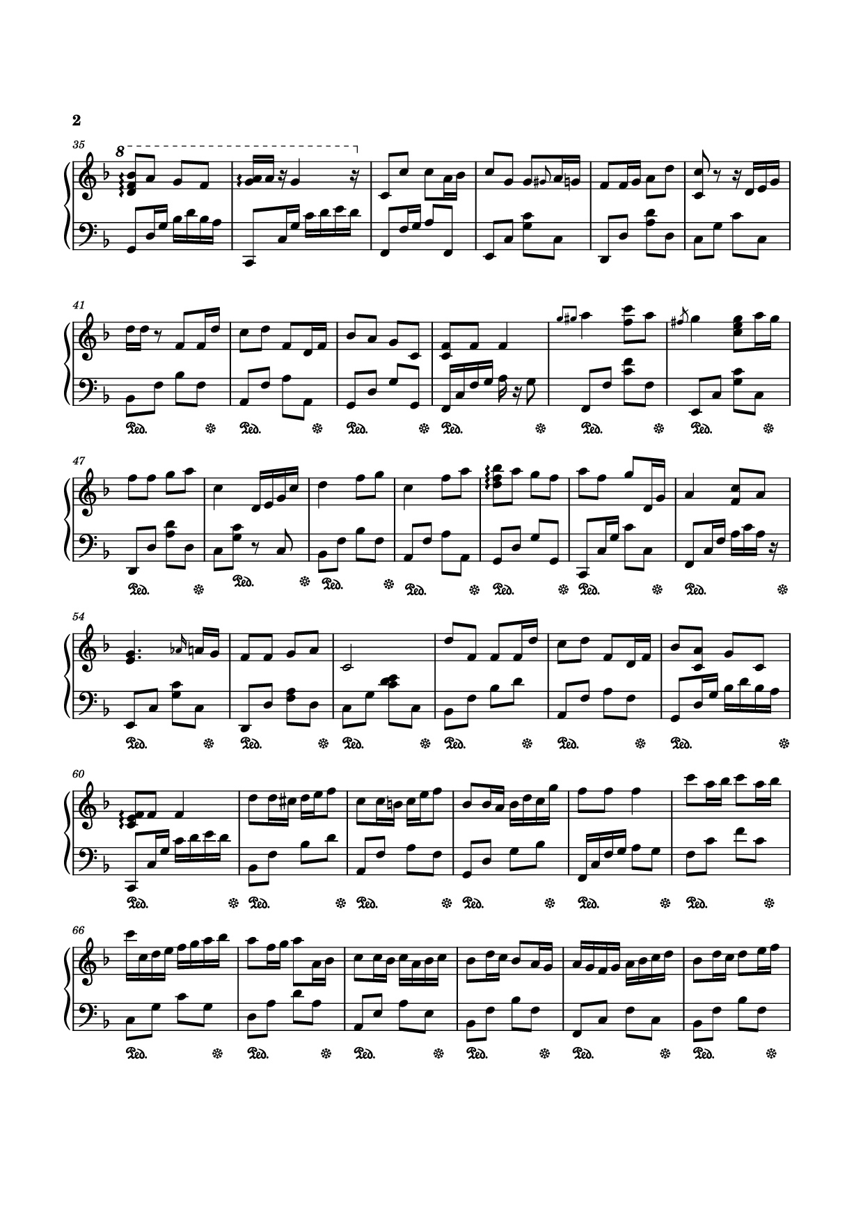 Page 2 of Sheet music PDF Ngày Xuân Long Phụng Sum Vầy Mix Đi Về Nhà Piano - Quang Huy
