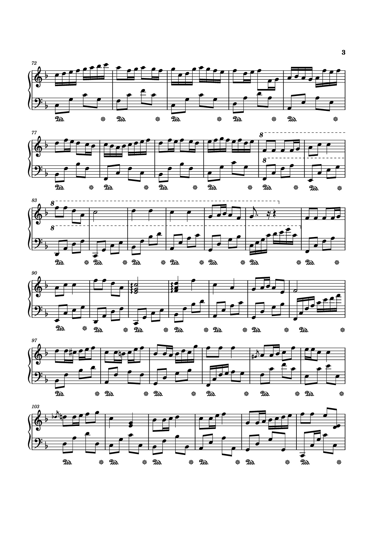 Page 3 of Sheet music PDF Ngày Xuân Long Phụng Sum Vầy Mix Đi Về Nhà Piano - Quang Huy