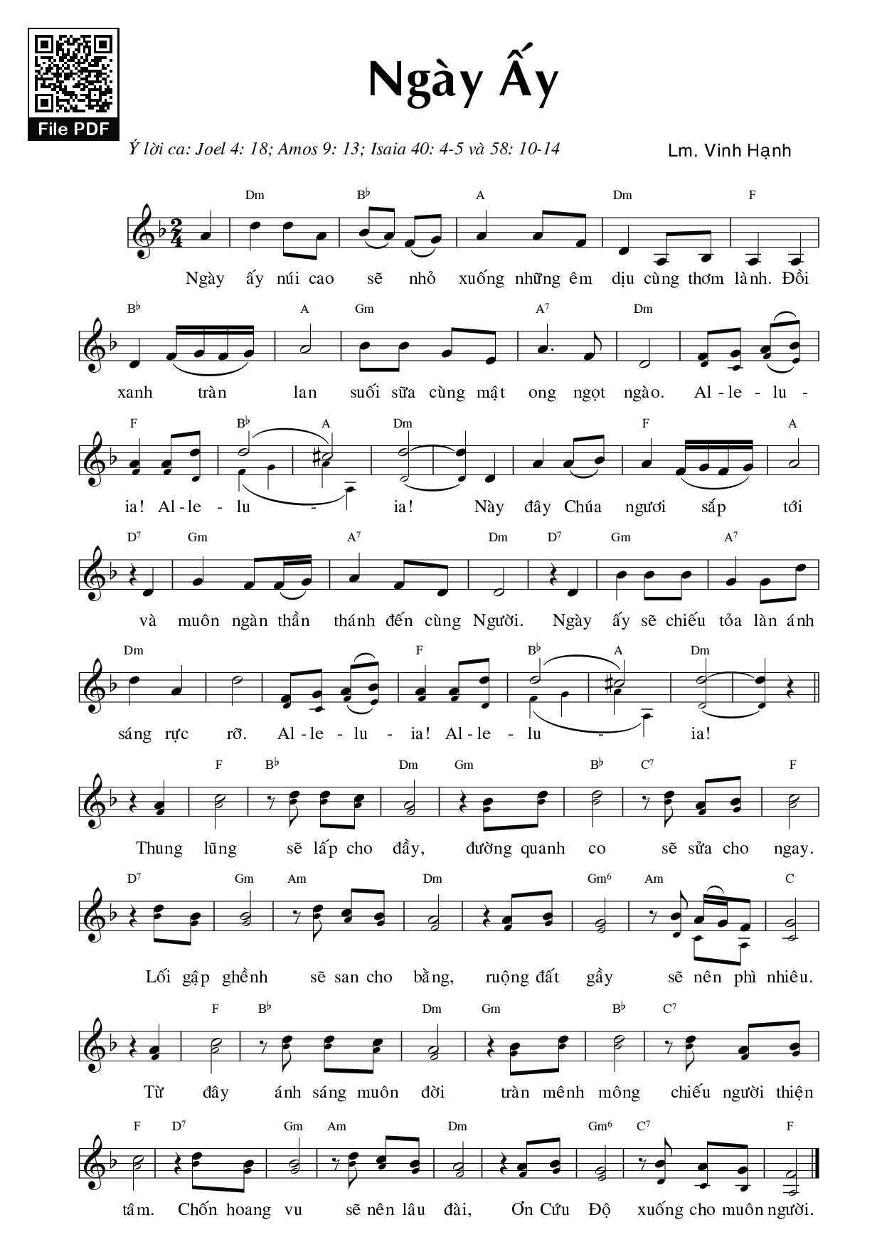 Ngày Ấy - Vinh Hạnh