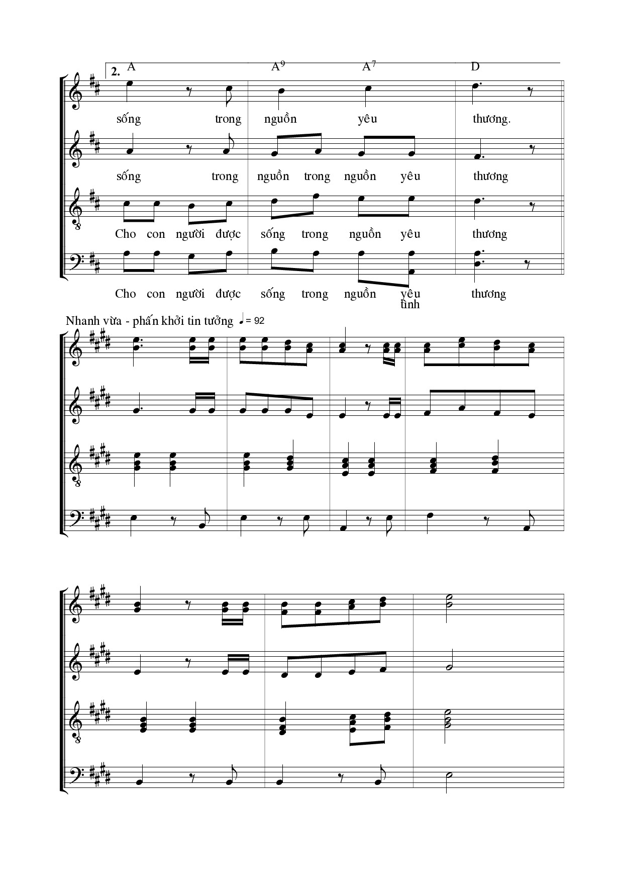 Page 12 of Sheet music PDF Ơn Cứu Độ Thiên Chúa (5 bè) - Ngọc Linh