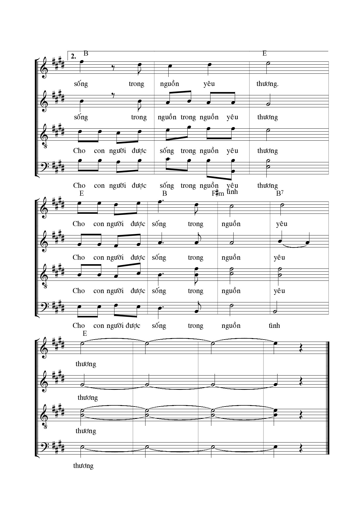 Page 15 of Sheet music PDF Ơn Cứu Độ Thiên Chúa (5 bè) - Ngọc Linh