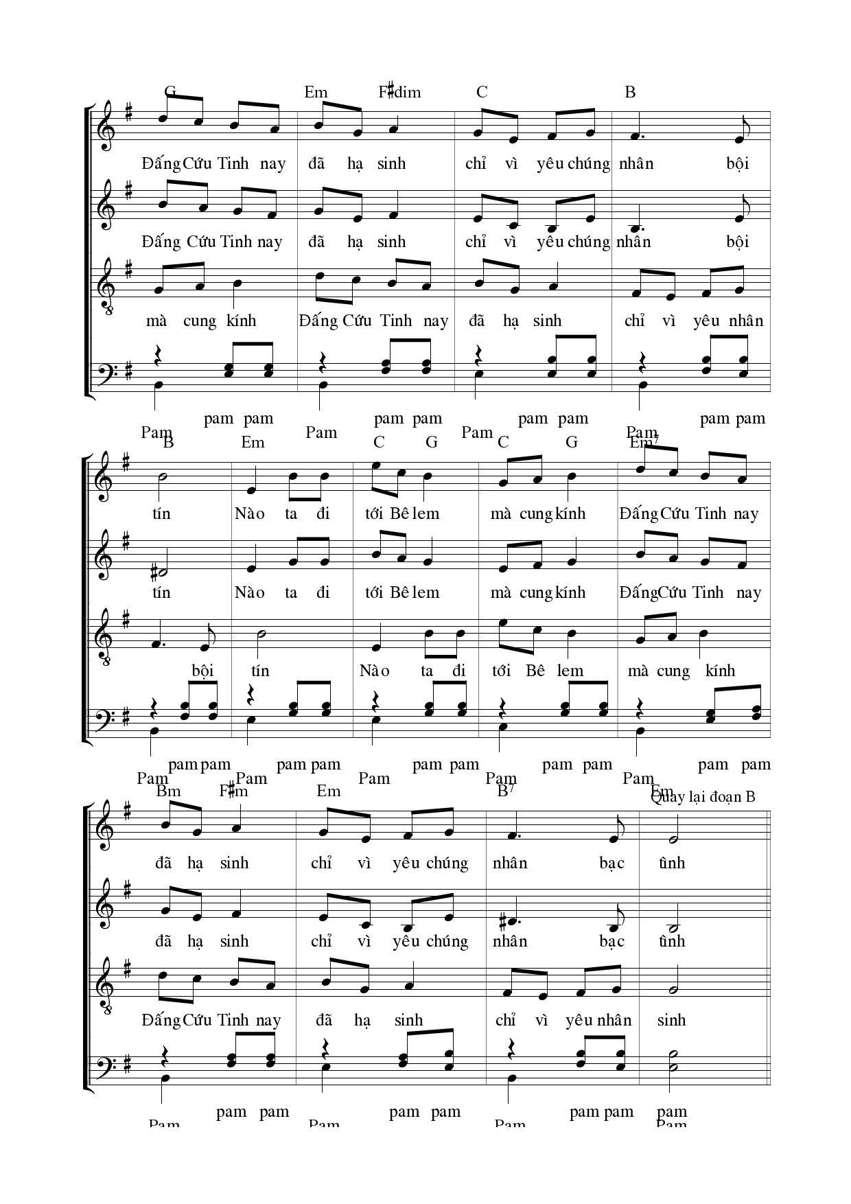 Page 9 of Sheet music PDF Ơn Cứu Độ Thiên Chúa (5 bè) - Ngọc Linh