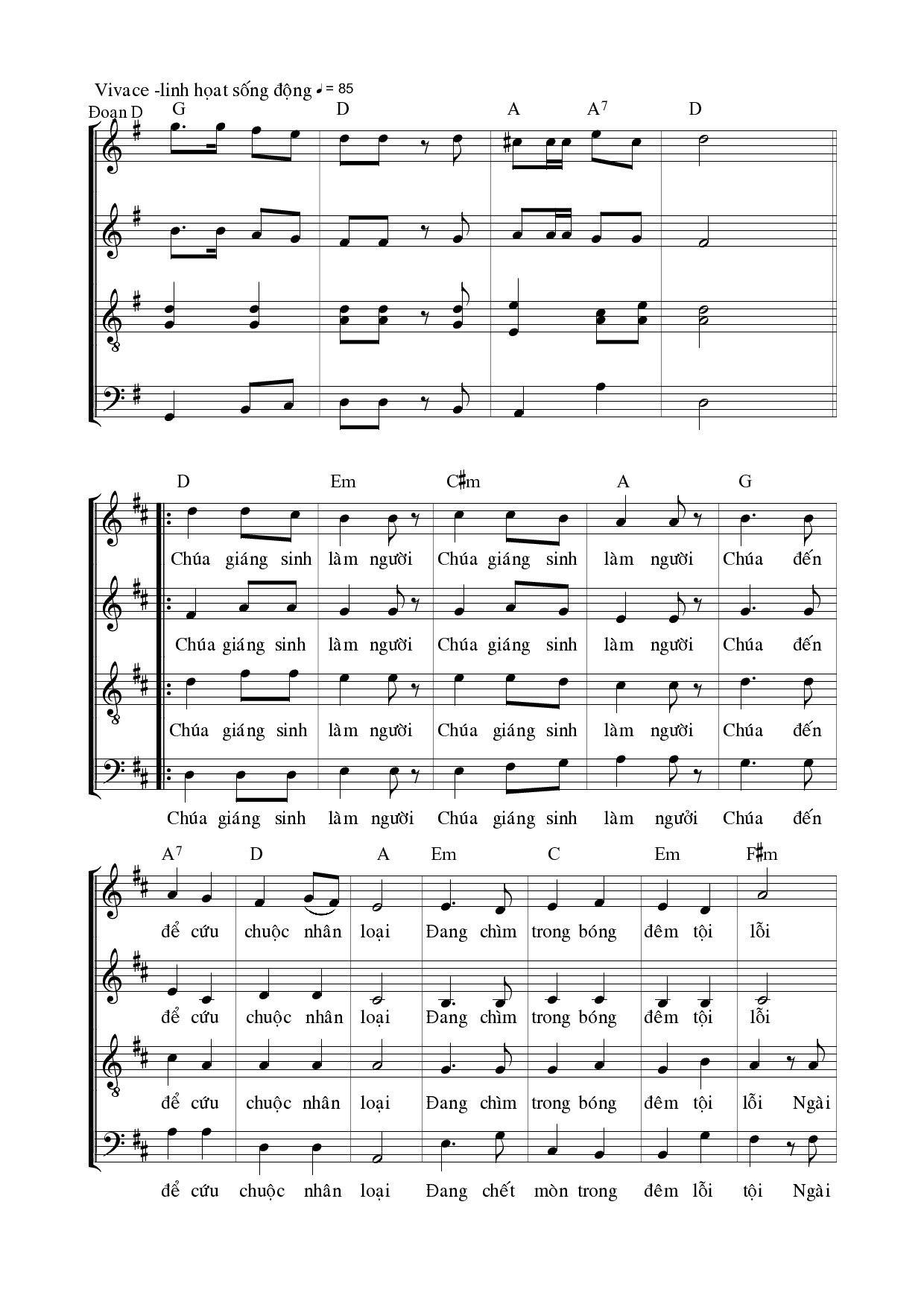 Page 10 of Sheet music PDF Ơn Cứu Độ Thiên Chúa (5 bè) - Ngọc Linh