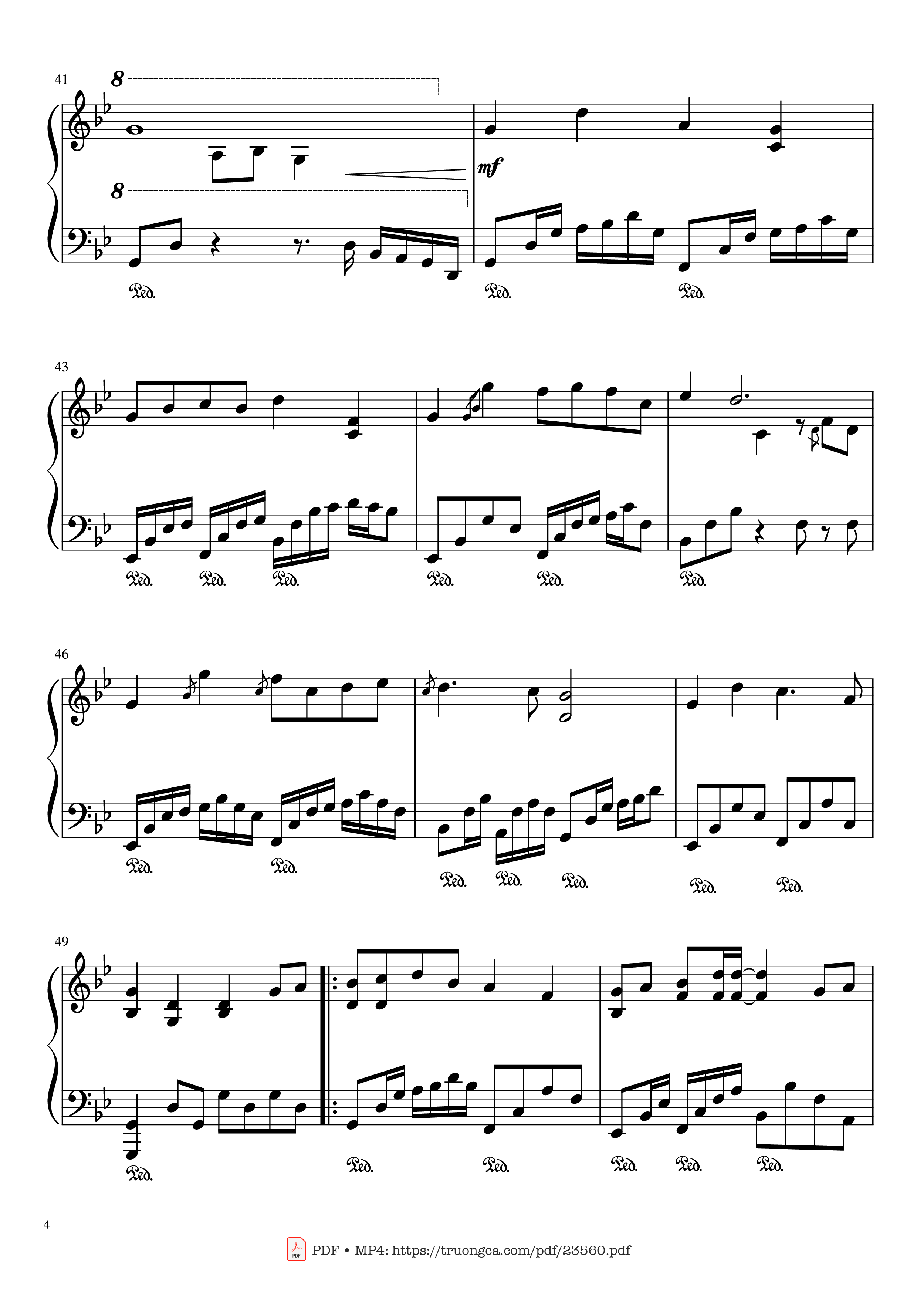 Page 4 of Sheet music PDF Endless Love (The Mythe) Sheet Piano - Jelle De Vos