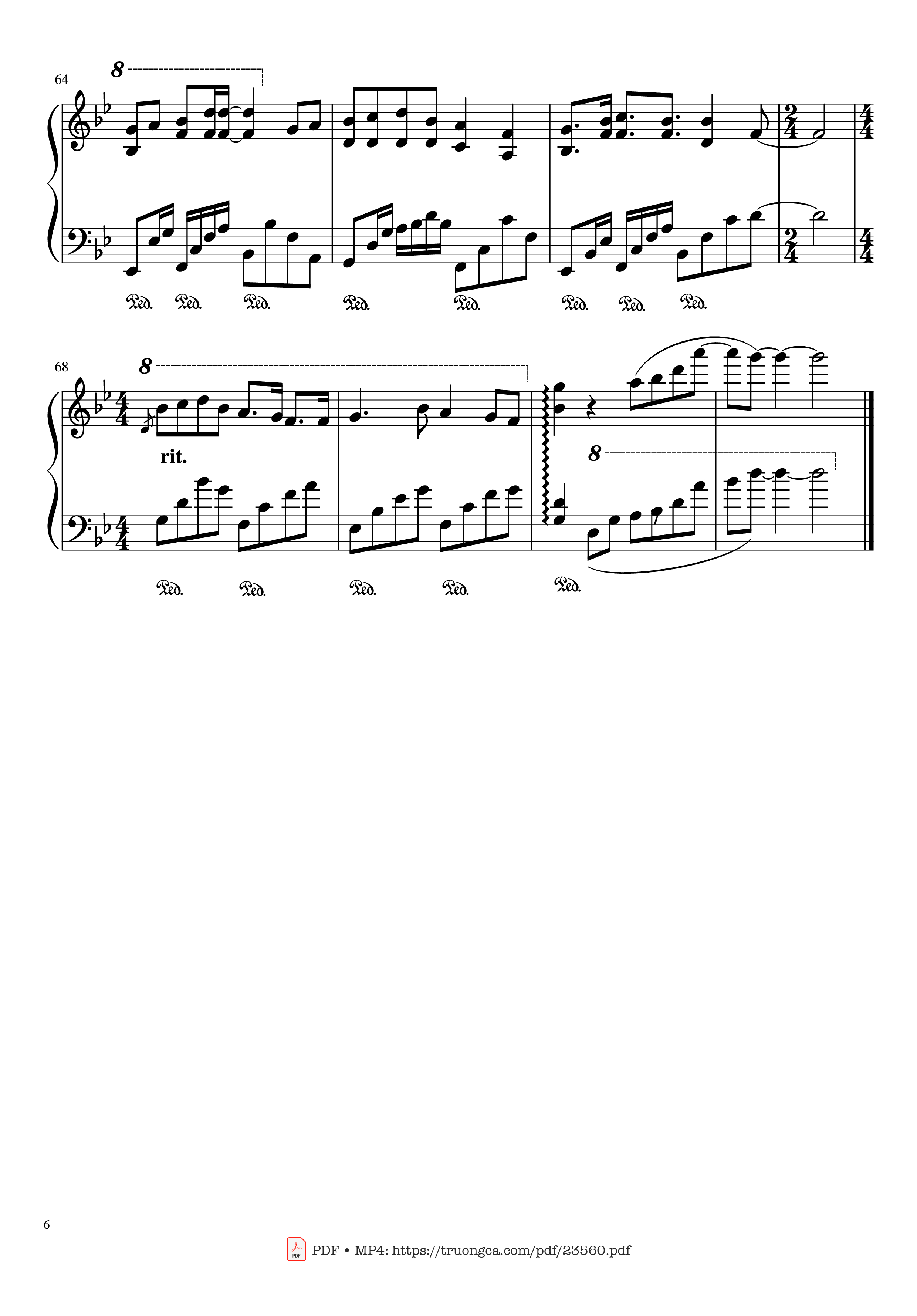 Page 6 of Sheet music PDF Endless Love (The Mythe) Sheet Piano - Jelle De Vos