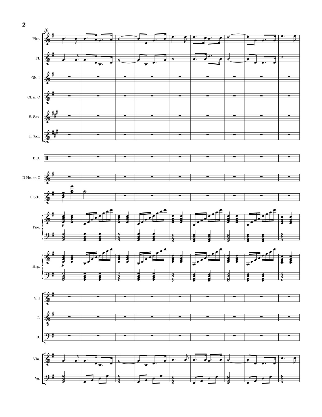Page 2 of Sheet music PDF Lý Thường Kiệt Hành Khúc Sheet Piano -  Lê Hoàng Long