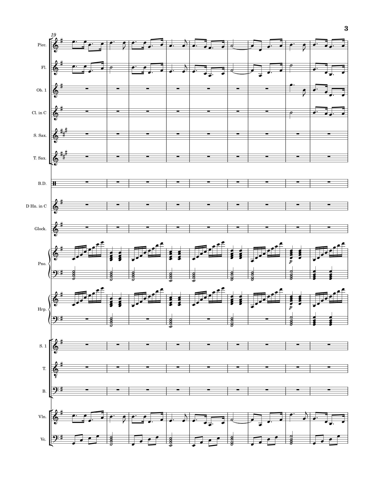Page 3 of Sheet music PDF Lý Thường Kiệt Hành Khúc Sheet Piano -  Lê Hoàng Long