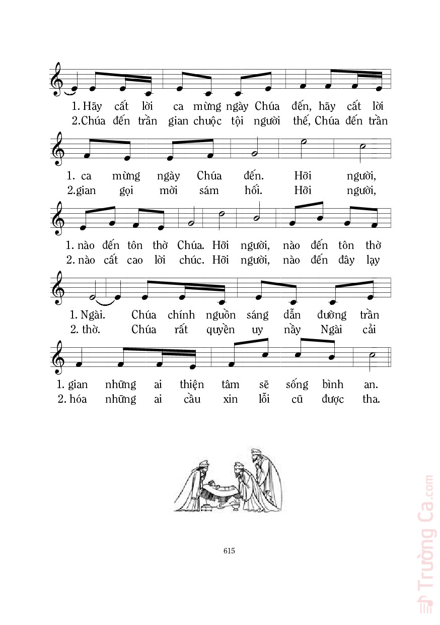 Page 2 of Sheet music PDF Noel Về Iii - Mi Trầm