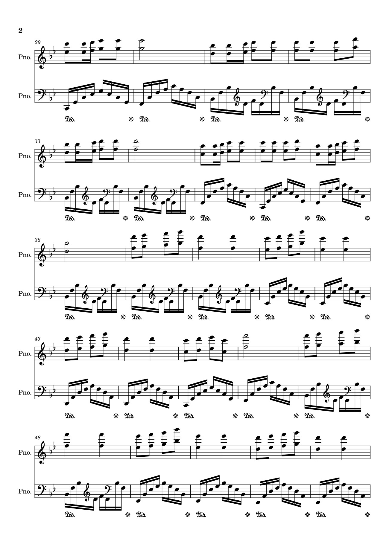 Page 2 of Sheet music PDF Xuân đã về Sheet Piano - Minh Kỳ