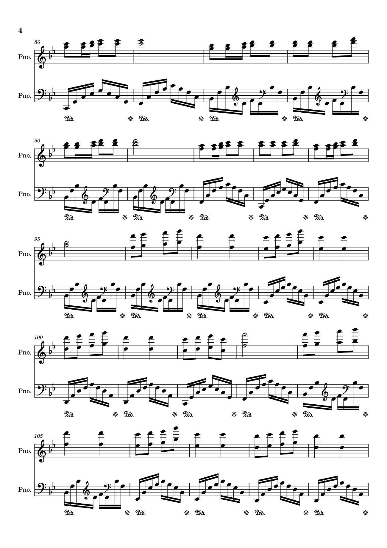 Page 4 of Sheet music PDF Xuân đã về Sheet Piano - Minh Kỳ