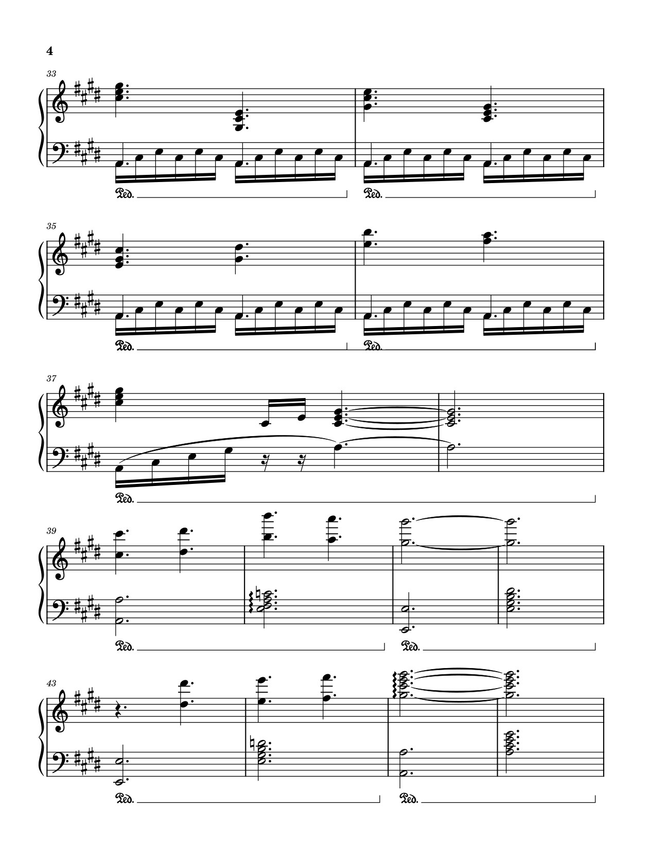 Page 4 of Sheet music PDF Golden Hour JVKE Sheet Piano - Laurengrout