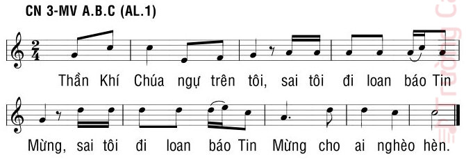 Tung hô Tin Mừng Alleluia Alleluia Alleluia Alleluia, Trang 5
