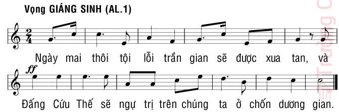 Page 2 of Sheet music PDF Thtm. Lễ Vọng Giáng Sinh - Bùi Ninh